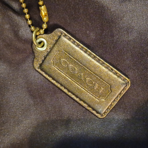Coach gold poppy signature large bag - Picture 10 of 12